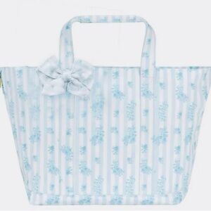 NWT Stoney Clover Lane Fine China Mini Tote with Bow - Limited Edition